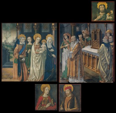 Paintings from the Doors of the Organ from La Seu d